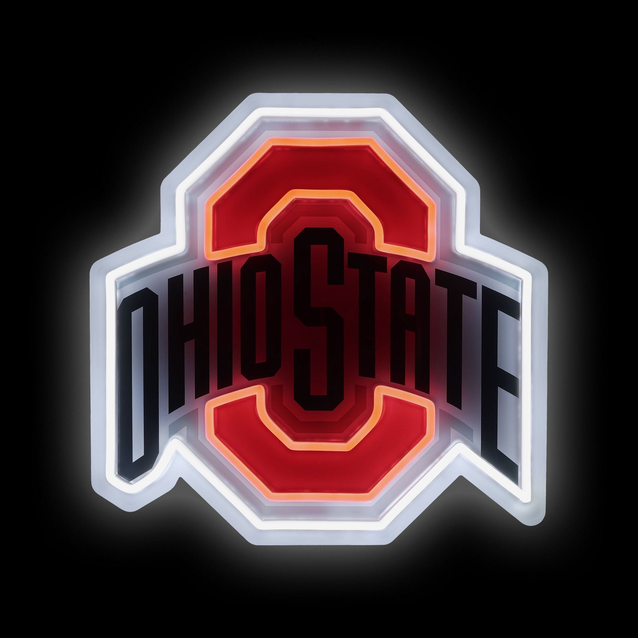 Ohio State Buckeyes LED Neon Light Up Team Logo Sign - Sports Collectibles, Sports Memorabilia, Sports Fan Shop, Sports Gifts