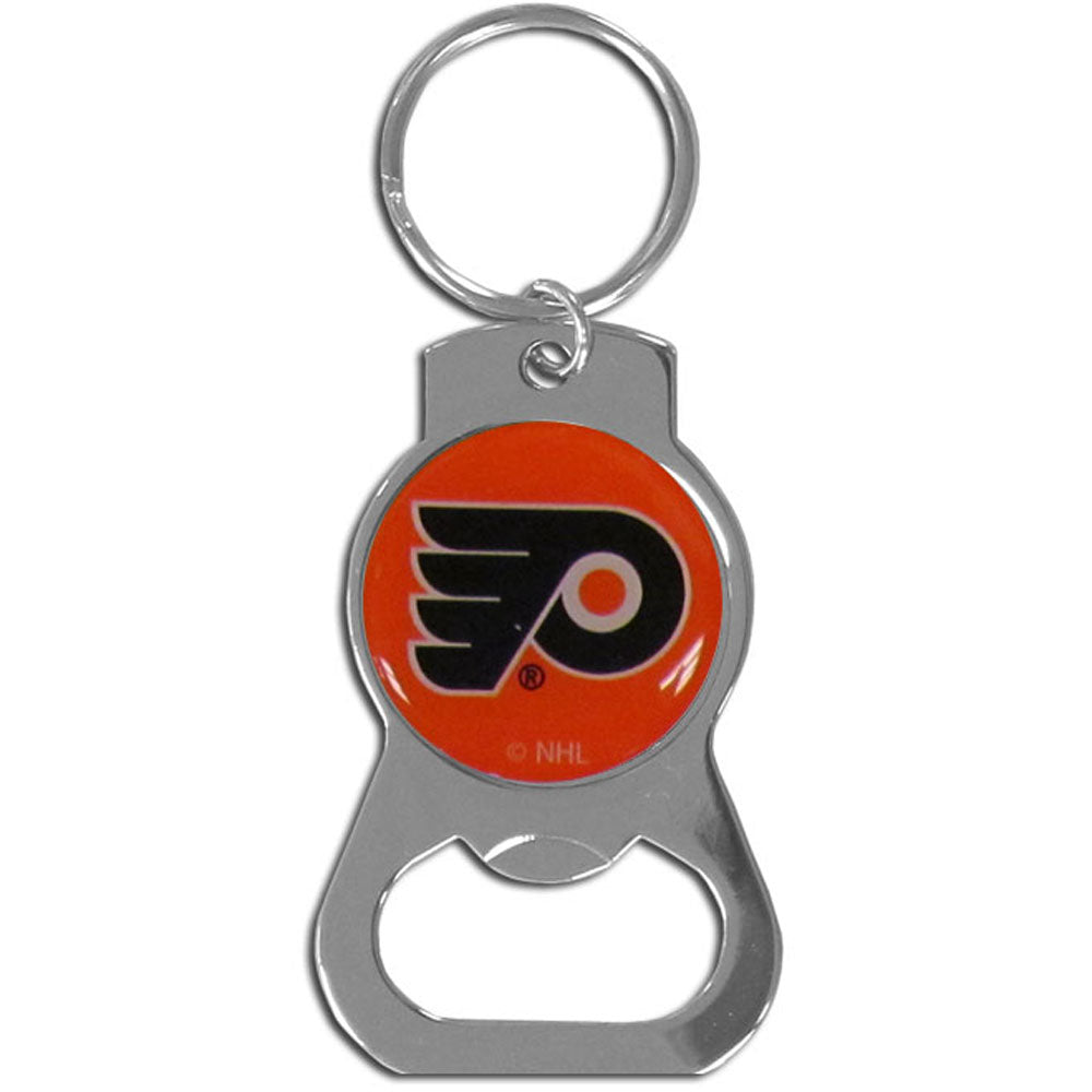 Philadelphia Flyers Bottle Opener Keychain - Sports Collectibles, Sports Memorabilia, Sports Fan Shop, Sports Gifts