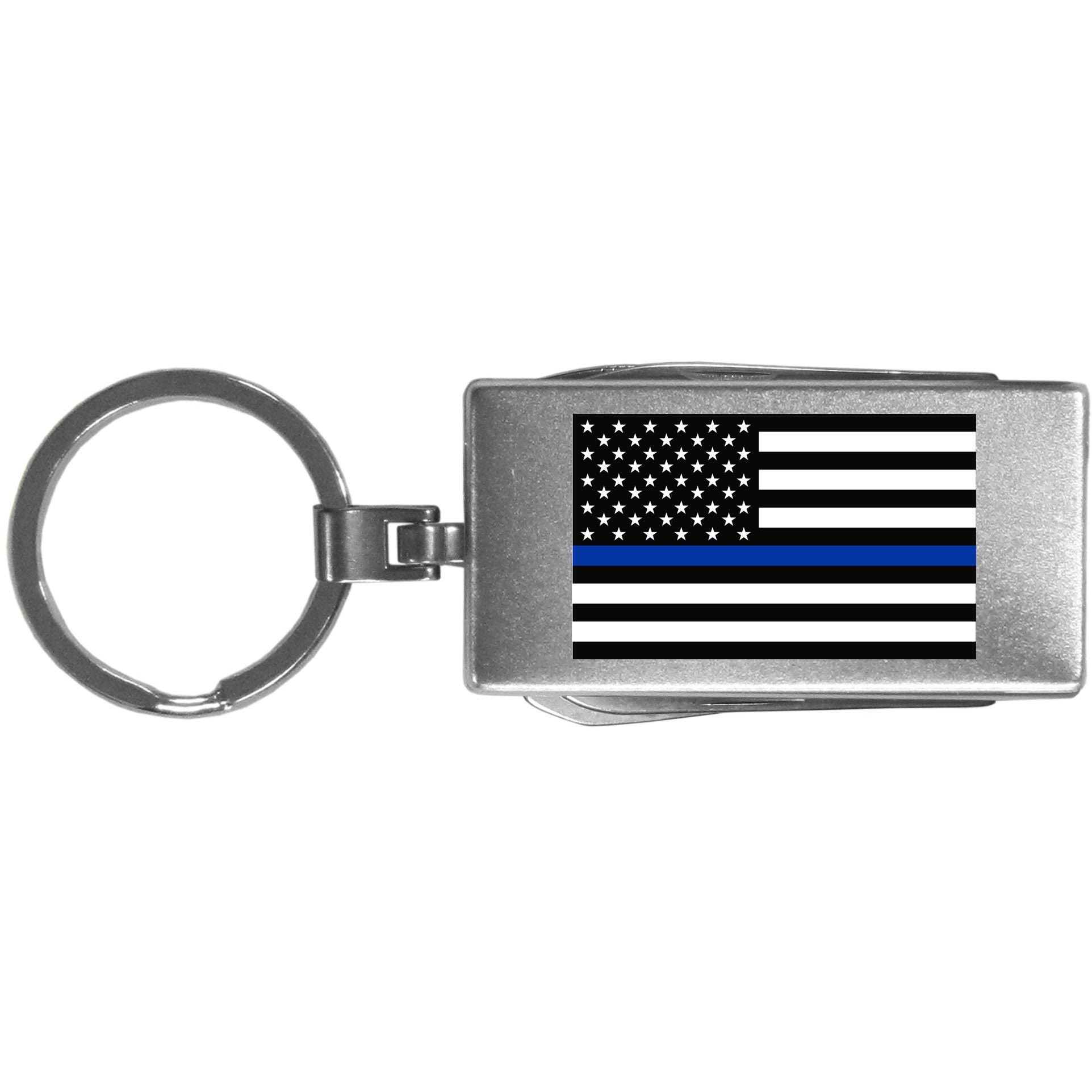 Thin Blue Line Air Force Flag Multi-tool Key Chain