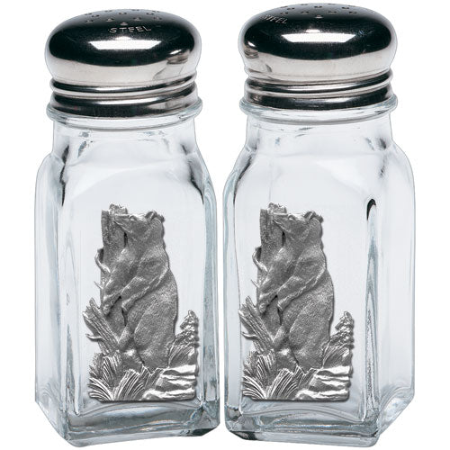 Black Bear Salt & Pepper Shakers - Sports Collectibles, Sports Memorabilia, Sports Fan Shop, Sports Gifts