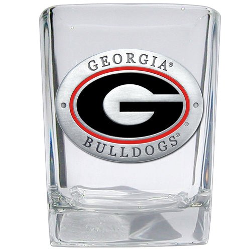 University of Georgia Square Shot - Sports Gifts, Sports Memorabilia, Sports Collectibles, Fan Shop