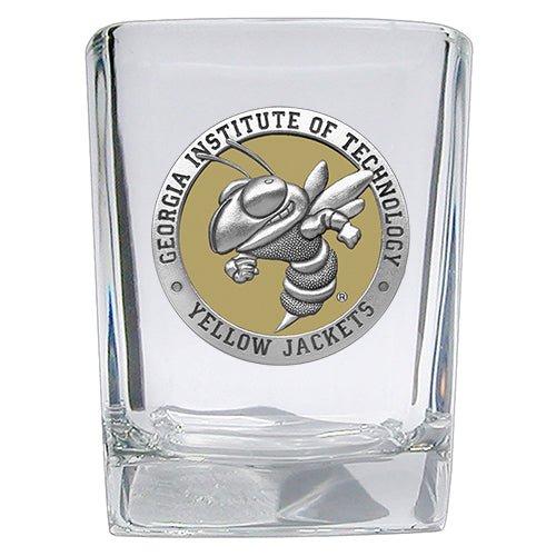 Georgia Tech Buzz Logo Square Shot - Sports Gifts, Sports Memorabilia, Sports Collectibles, Fan Shop