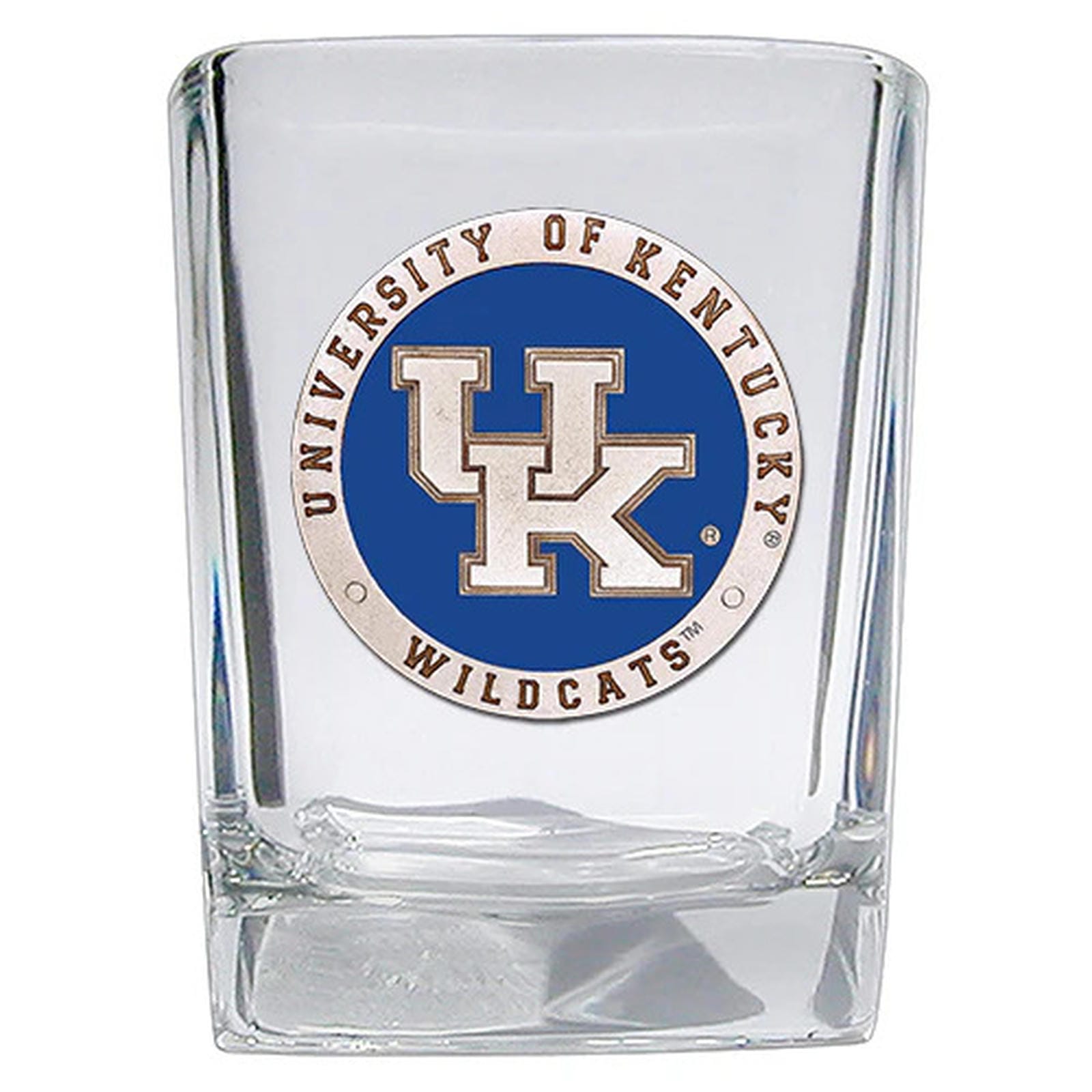 University of Kentucky Square Shot Glass - Sports Gifts, Sports Memorabilia, Sports Collectibles, Fan Shop