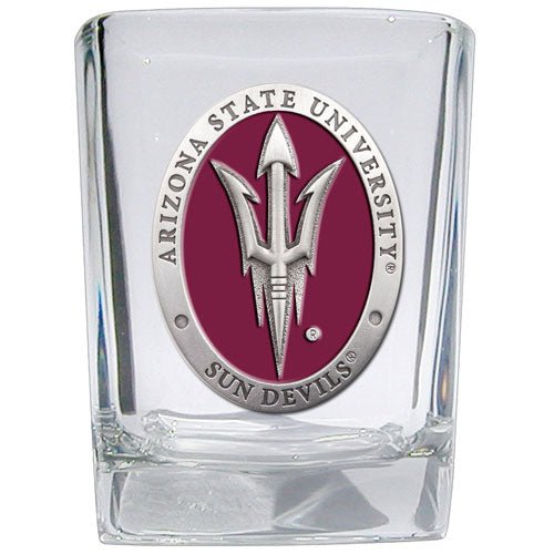 Arizona State University Pitch Fork Logo Square Shot - Sports Gifts, Sports Memorabilia, Sports Collectibles, Fan Shop