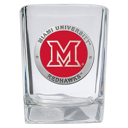 Miami University Square Shot - Sports Gifts, Sports Memorabilia, Sports Collectibles, Fan Shop