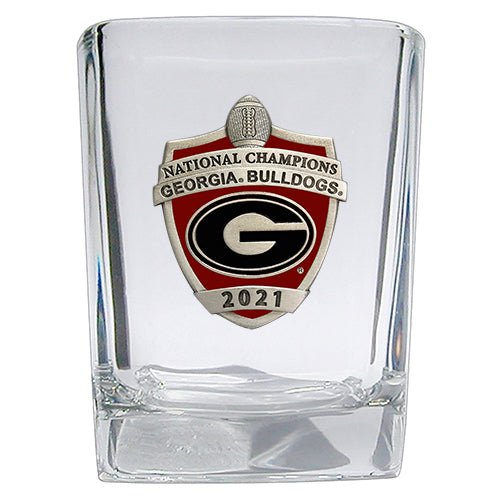 2021 Georgia Football Championship Square Shot - Sports Gifts, Sports Memorabilia, Sports Collectibles, Fan Shop