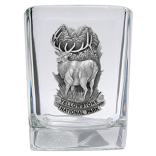 Elk Yellowstone National Park Square Shot - Sports Collectibles, Sports Memorabilia, Sports Fan Shop, Sports Gifts