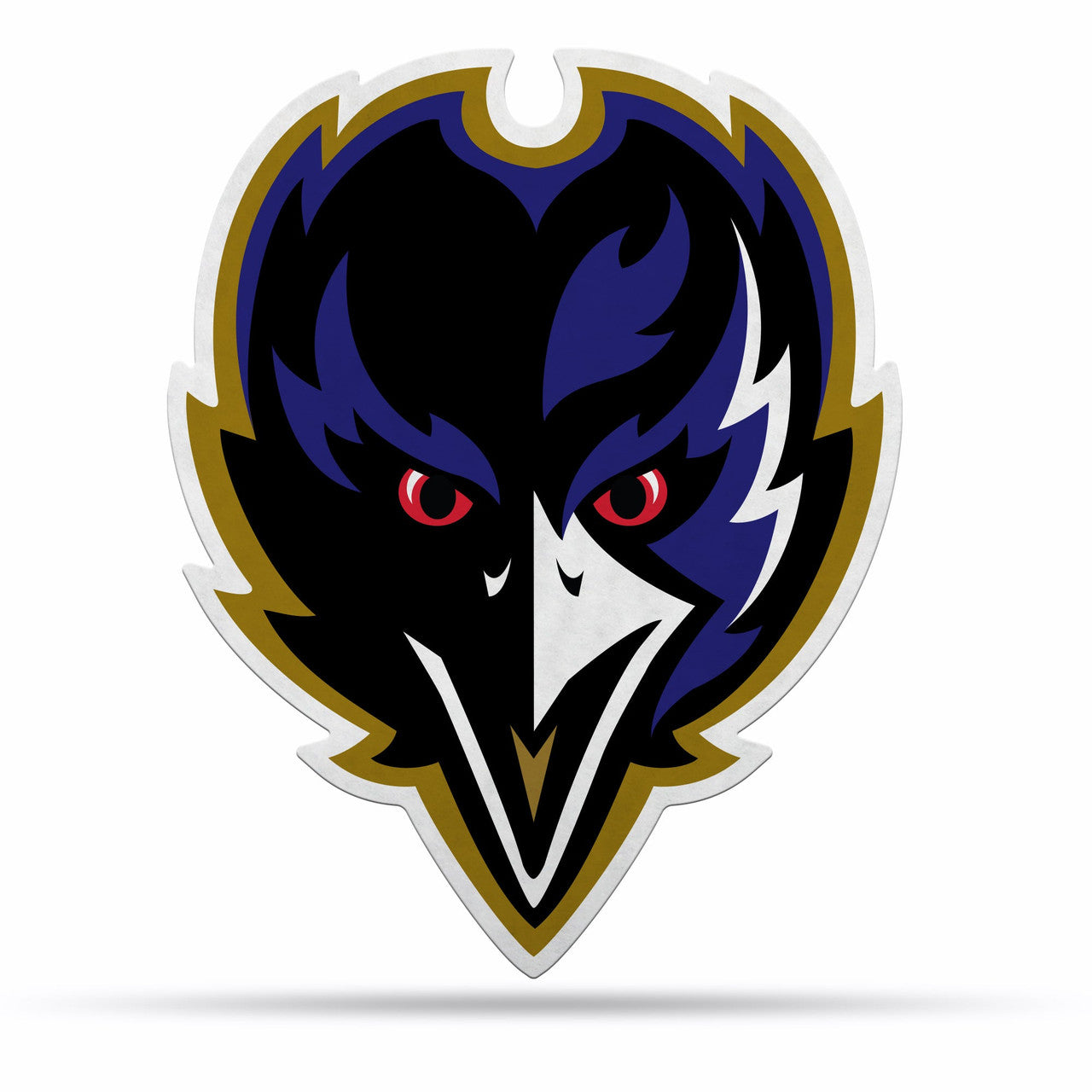 Baltimore Ravens Pennant Shape Cut Logo Design - Sports Collectibles, Sports Memorabilia, Sports Fan Shop, Sports Gifts