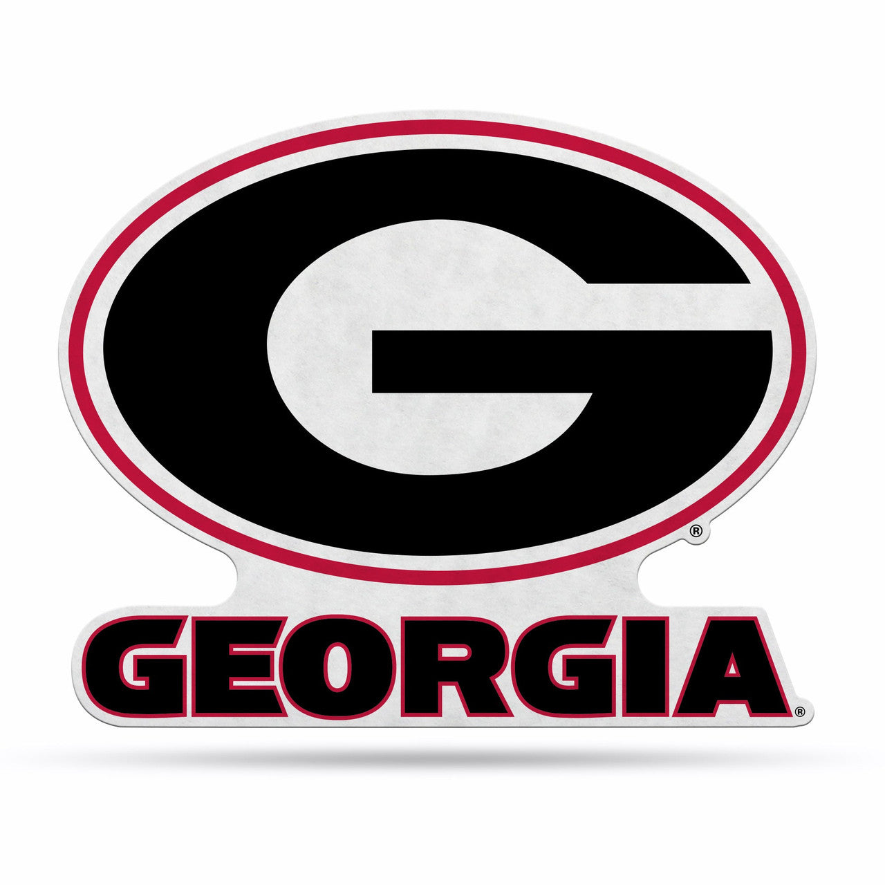 Georgia Bulldogs Pennant Shape Cut Logo Design - Sports Collectibles, Sports Memorabilia, Sports Fan Shop, Sports Gifts