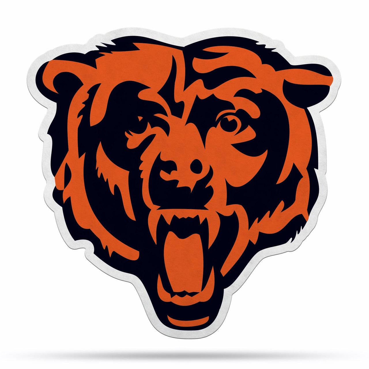 Chicago Bears Pennant Shape Cut Logo Design - Sports Collectibles, Sports Memorabilia, Sports Fan Shop, Sports Gifts