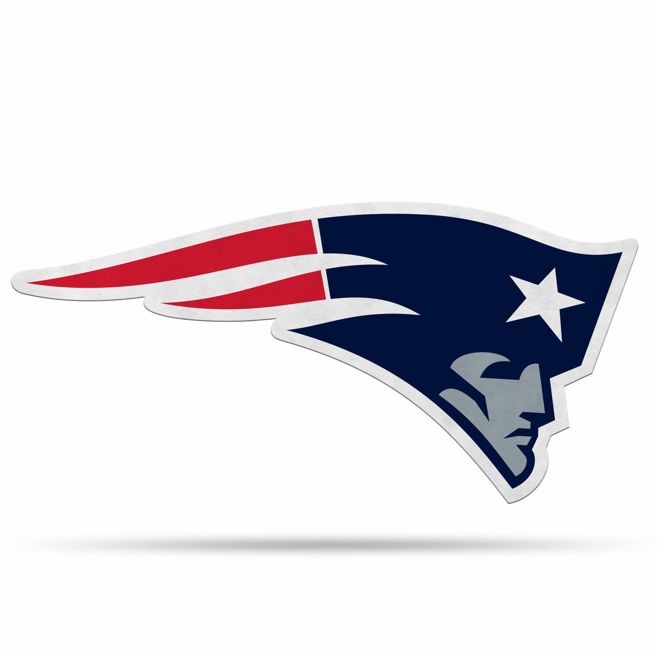 New England Patriots Pennant Shape Cut Logo Design - Sports Collectibles, Sports Memorabilia, Sports Fan Shop, Sports Gifts