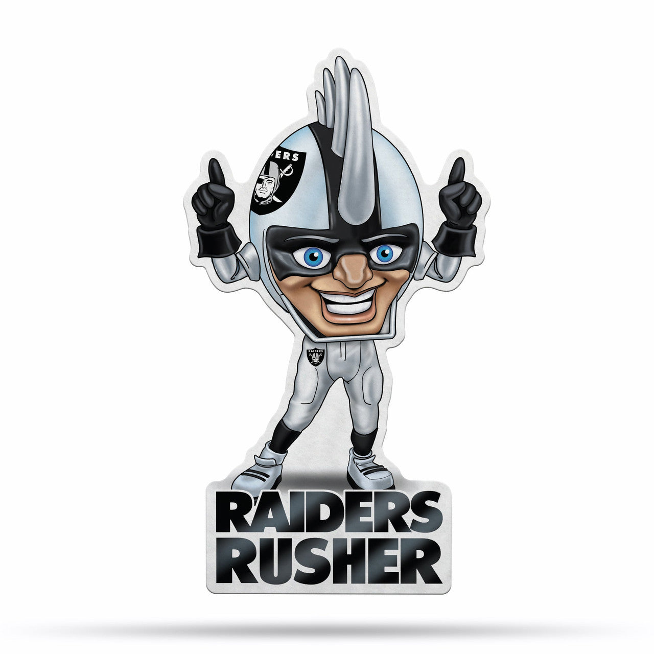 Las Vegas Raiders Pennant Shape Cut Mascot Design - Sports Collectibles, Sports Memorabilia, Sports Fan Shop, Sports Gifts