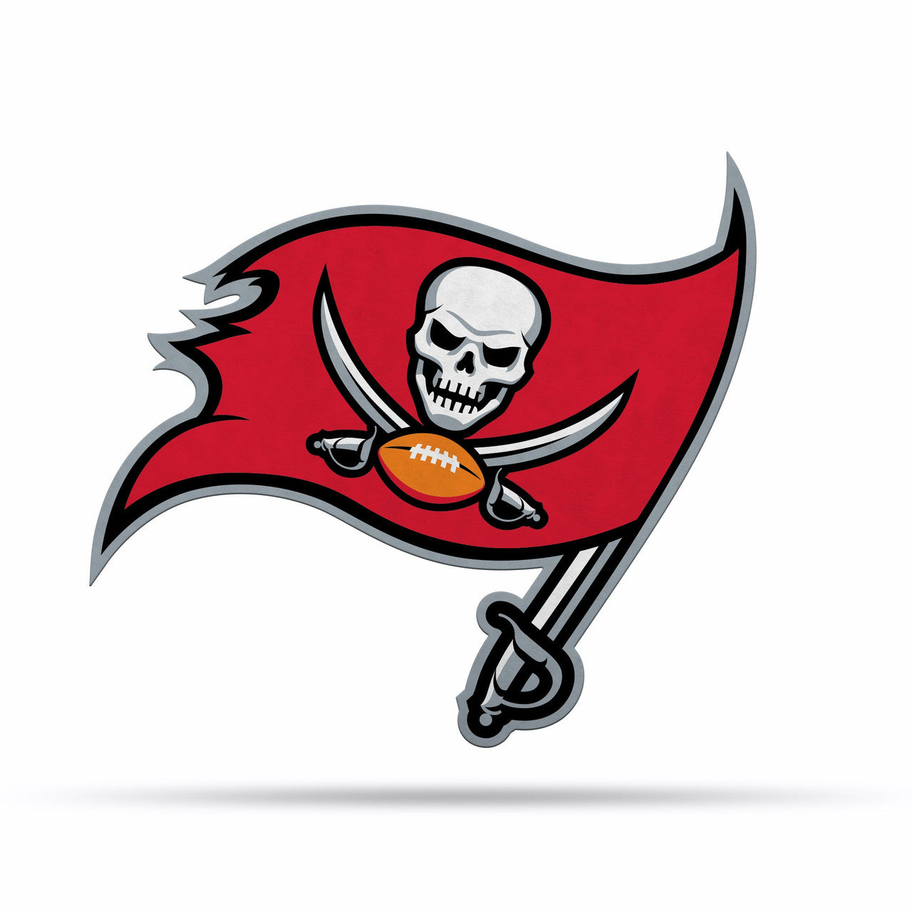 Tampa Bay Buccaneers Pennant Shape Cut Logo Design - Sports Collectibles, Sports Memorabilia, Sports Fan Shop, Sports Gifts