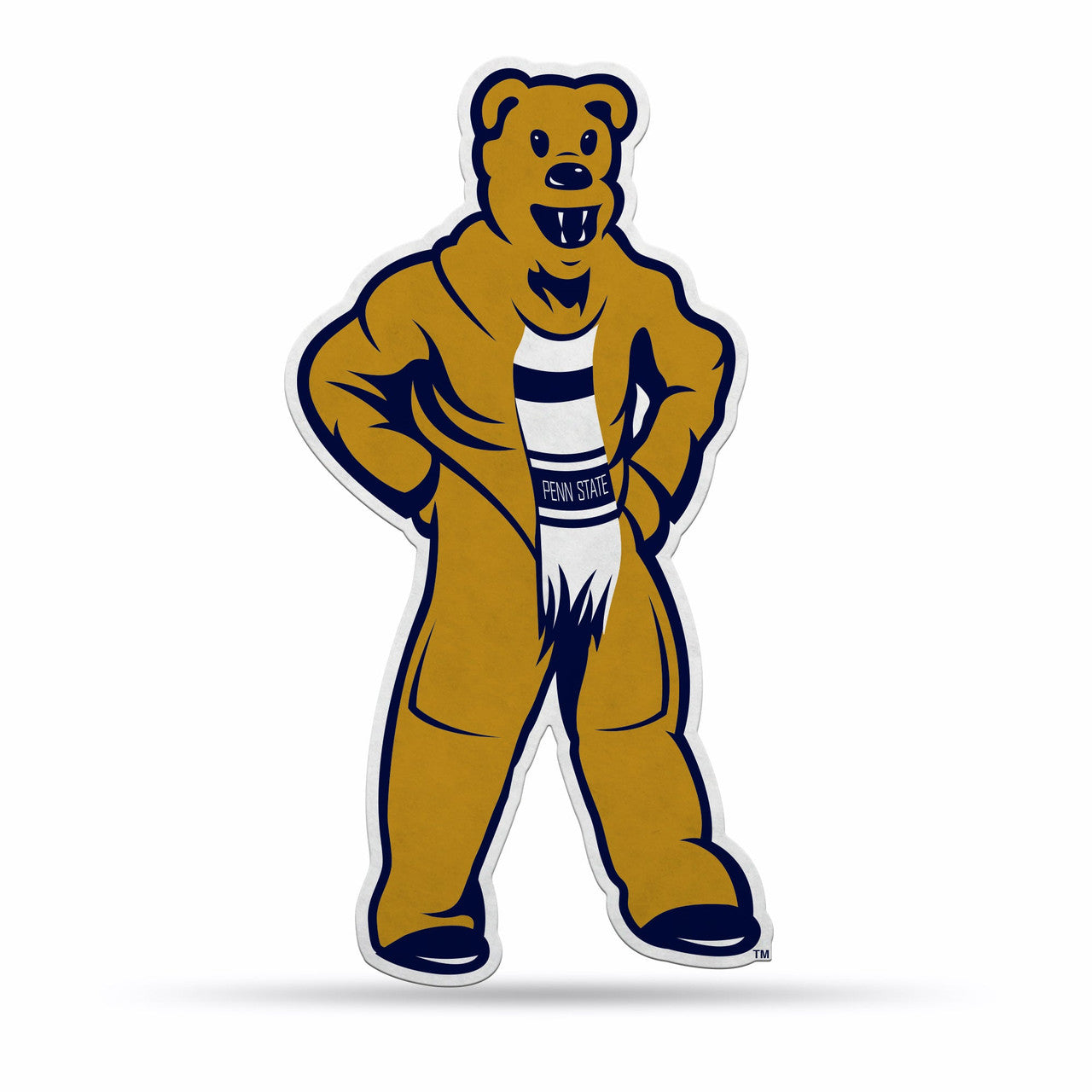 Penn State Nittany Lions Pennant Shape Cut Mascot Design - Sports Collectibles, Sports Memorabilia, Sports Fan Shop, Sports Gifts