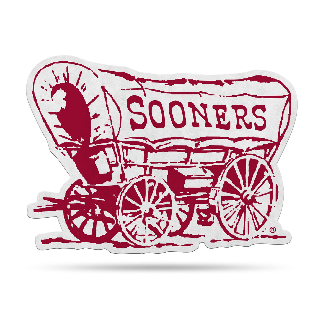 Oklahoma Sooners Pennant Shape Cut Mascot Design - Sports Collectibles, Sports Memorabilia, Sports Fan Shop, Sports Gifts