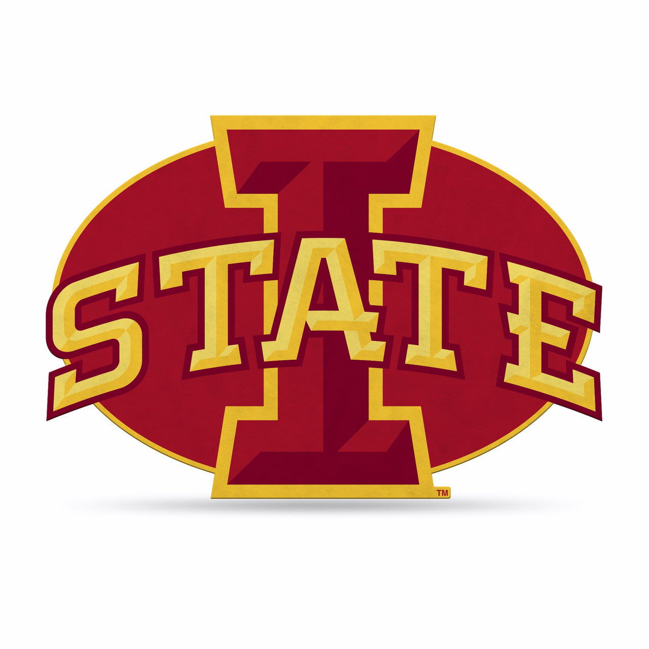 Iowa State Cyclones Pennant Shape Cut Logo Design - Sports Collectibles, Sports Memorabilia, Sports Fan Shop, Sports Gifts
