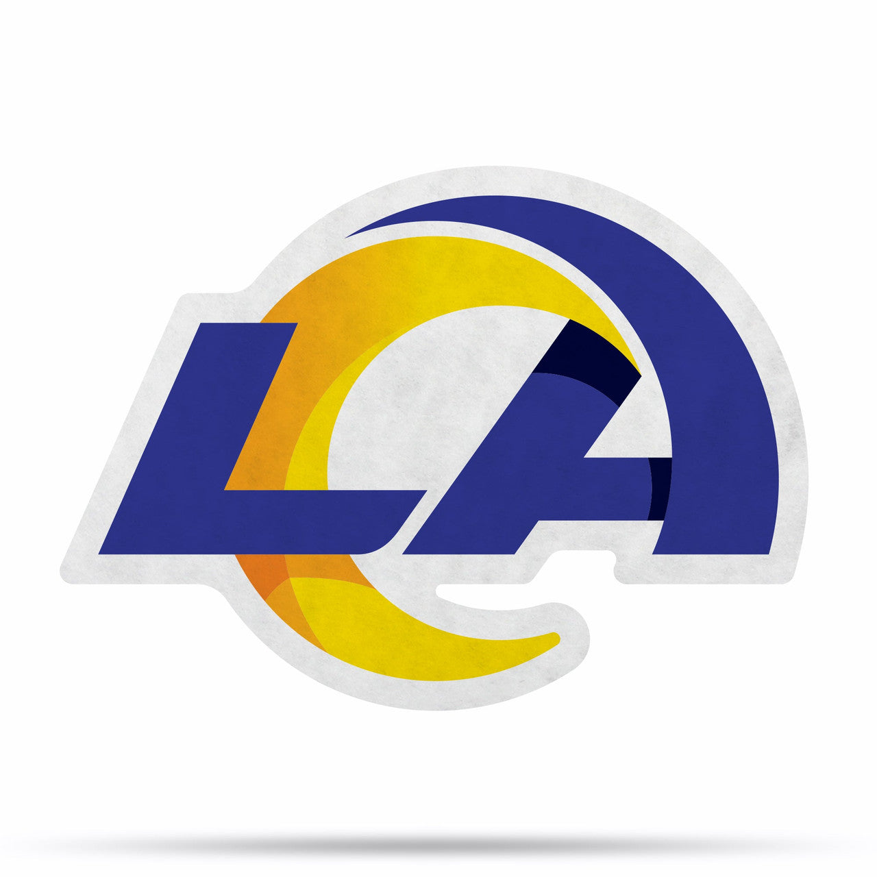 Los Angeles Rams Pennant Shape Cut Logo Design - Sports Collectibles, Sports Memorabilia, Sports Fan Shop, Sports Gifts