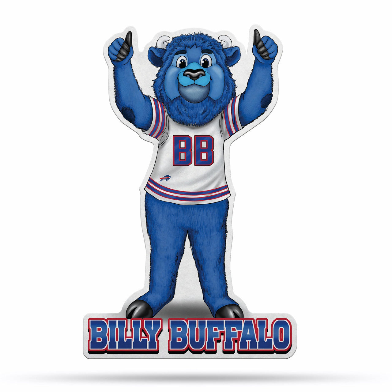 Buffalo Bills Pennant Shape Cut Mascot Design - Sports Collectibles, Sports Memorabilia, Sports Fan Shop, Sports Gifts