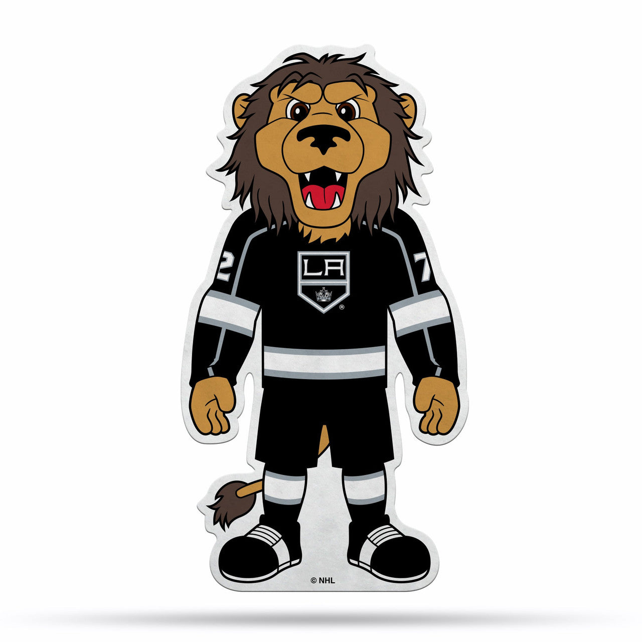 Los Angeles Kings Pennant Shape Cut Mascot Design Special Order - Sports Collectibles, Sports Memorabilia, Sports Fan Shop, Sports Gifts