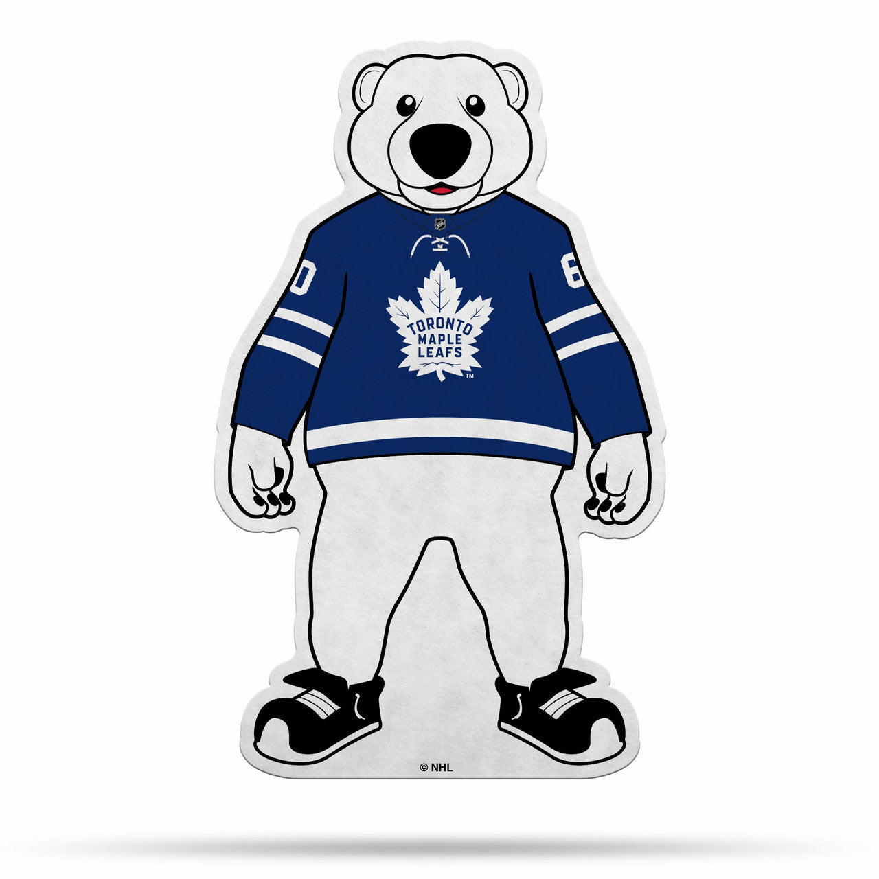 Toronto Maple Leafs Pennant Shape Cut Mascot Design Special Order - Sports Collectibles, Sports Memorabilia, Sports Fan Shop, Sports Gifts