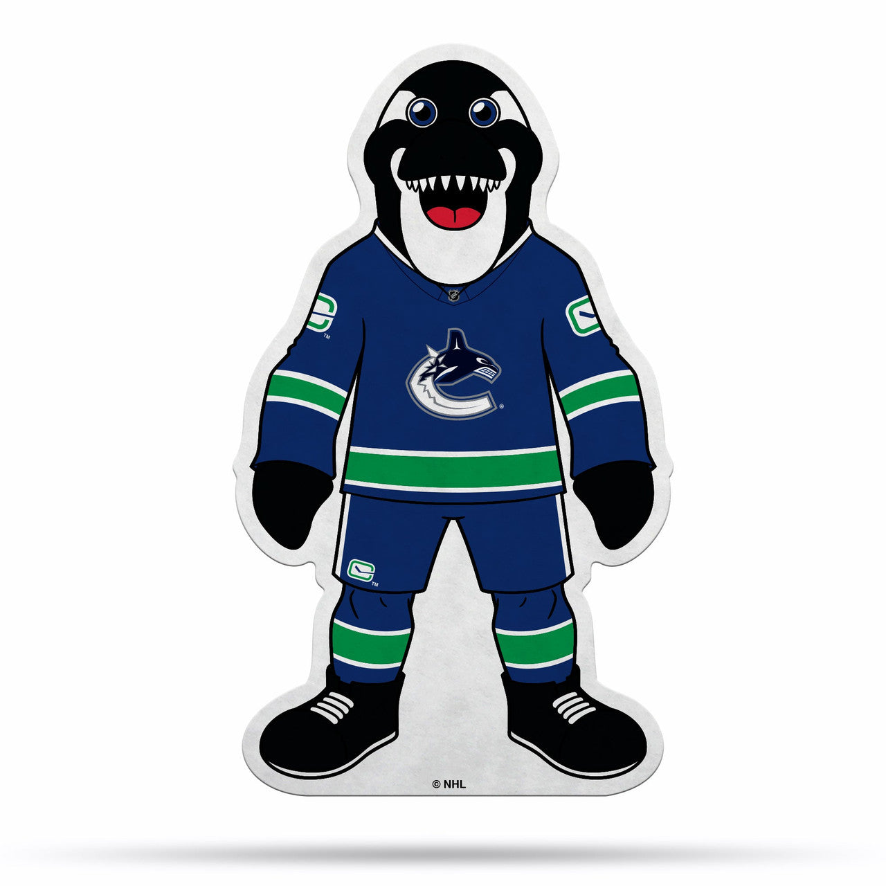 Vancouver Canucks Pennant Shape Cut Mascot Design Special Order - Sports Collectibles, Sports Memorabilia, Sports Fan Shop, Sports Gifts