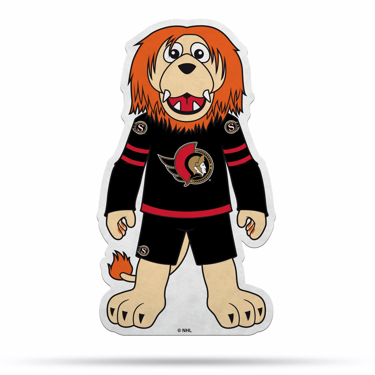 Ottawa Senators Pennant Shape Cut Mascot Design Special Order - Sports Collectibles, Sports Memorabilia, Sports Fan Shop, Sports Gifts