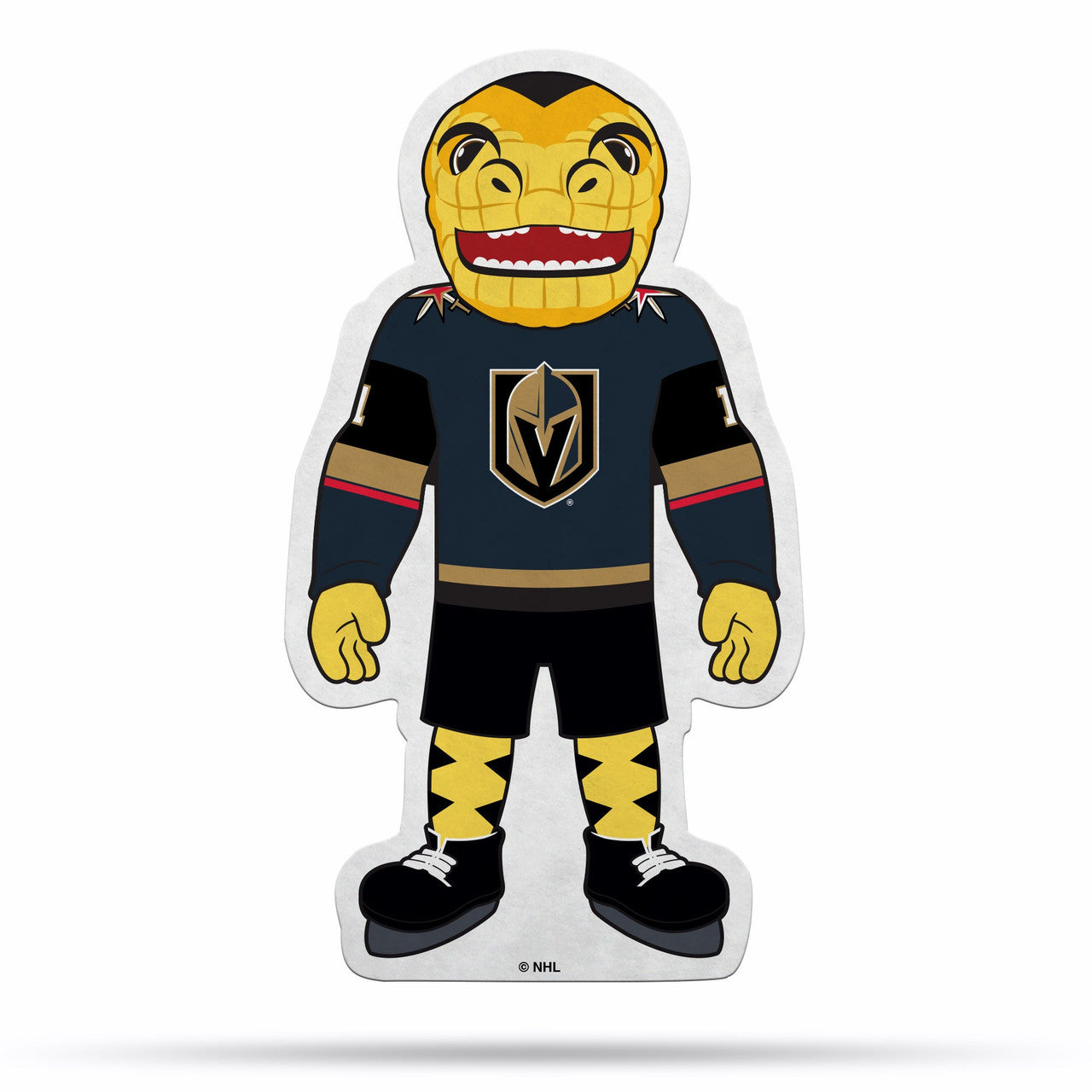 Vegas Golden Knights Pennant Shape Cut Mascot Design - Sports Collectibles, Sports Memorabilia, Sports Fan Shop, Sports Gifts