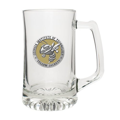 Georgia Tech Buzz Logo Super Stein - Sports Gifts, Sports Memorabilia, Sports Collectibles, Fan Shop