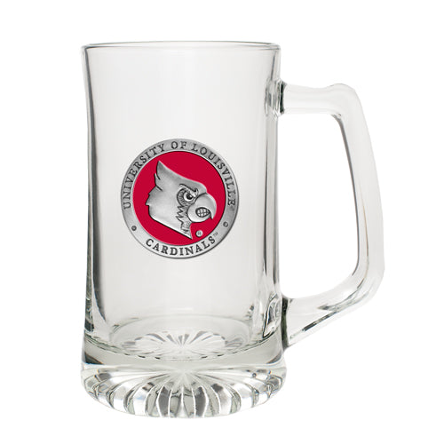 University of Louisville Super Stein - Sports Collectibles, Sports Memorabilia, Sports Fan Shop, Sports Gifts
