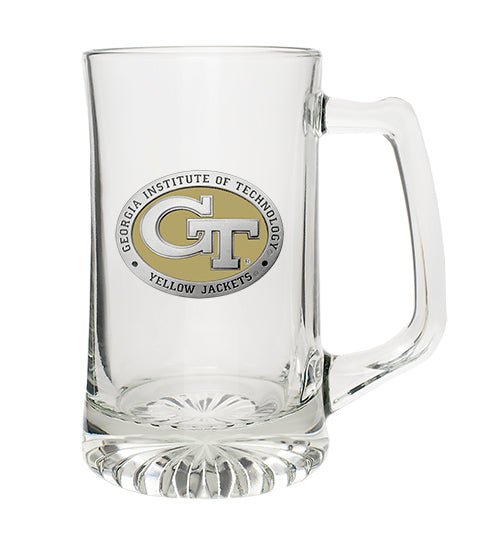 Georgia Tech GT Logo Super Stein - Sports Gifts, Sports Memorabilia, Sports Collectibles, Fan Shop