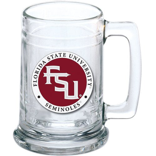 Florida State University FSU Logo Stein - Sports Gifts, Sports Memorabilia, Sports Collectibles, Fan Shop