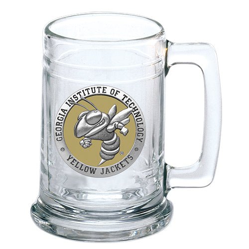 Georgia Tech Buzz Logo Stein - Sports Gifts, Sports Memorabilia, Sports Collectibles, Fan Shop