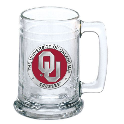 University of Oklahoma Stein - Sports Gifts, Sports Memorabilia, Sports Collectibles, Fan Shop