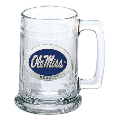 University of Mississippi "Ole Miss" Blue Logo Stein - Sports Gifts, Sports Memorabilia, Sports Collectibles, Fan Shop