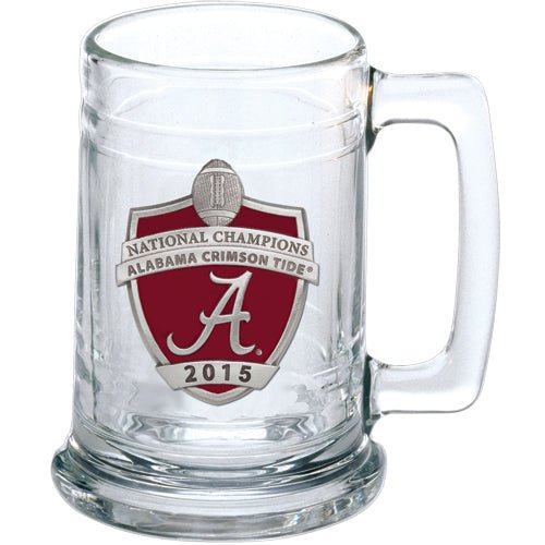 University of Alabama Crimson Tide National Champions 2015 Stein - Sports Gifts, Sports Memorabilia, Sports Collectibles, Fan Shop