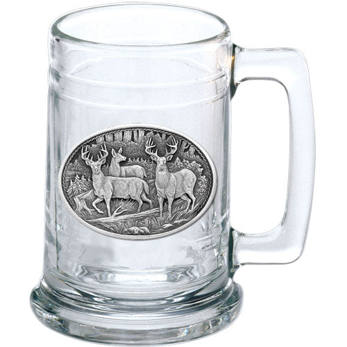 Whitetail Deer Stein Oval - Sports Collectibles, Sports Memorabilia, Sports Fan Shop, Sports Gifts