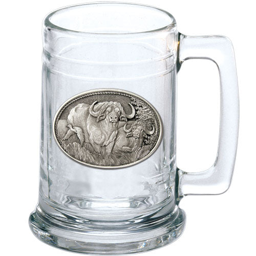 Cape Buffalo Stein Oval - Sports Collectibles, Sports Memorabilia, Sports Fan Shop, Sports Gifts