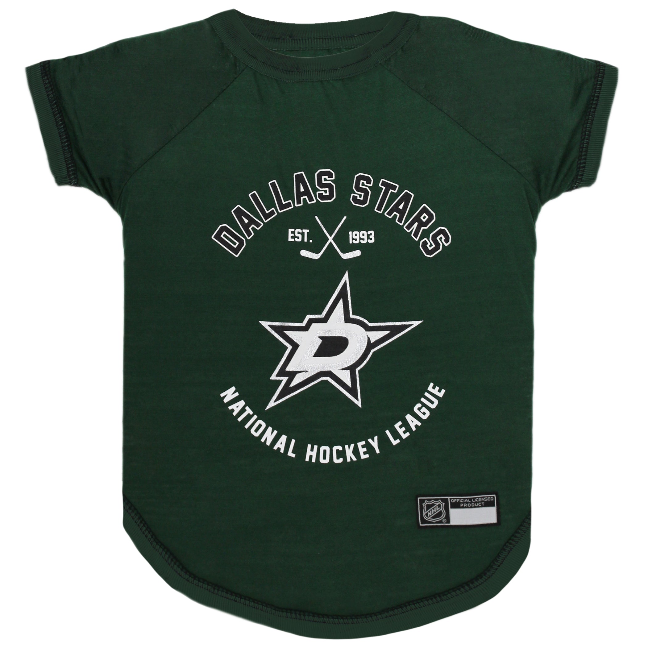 Dallas Stars Tee Shirt - by Pets First - Sports Collectibles, Sports Memorabilia, Sports Fan Shop, Sports Gifts