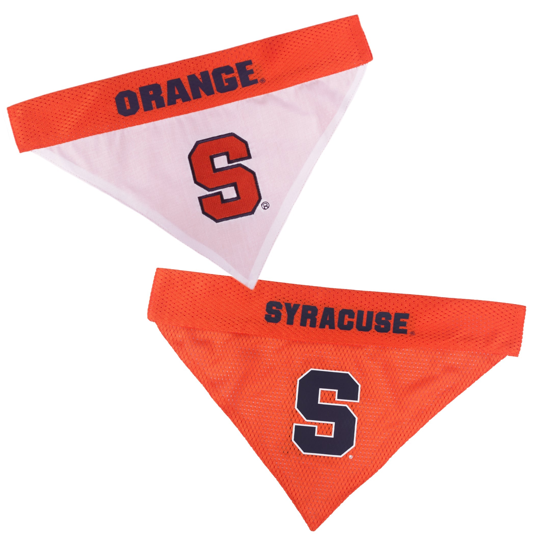 Syracuse Reversible Bandana Pets First - Sports Collectibles, Sports Memorabilia, Sports Fan Shop, Sports Gifts