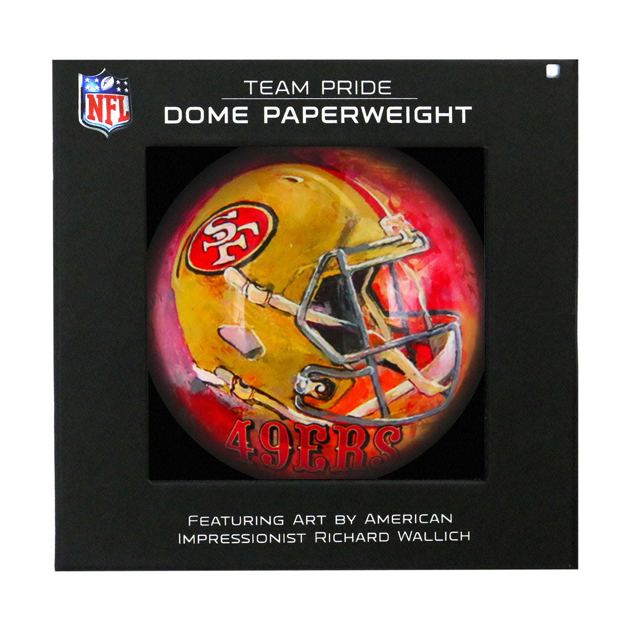 San Francisco 49ers Paperweight Domed - Sports Collectibles, Sports Memorabilia, Sports Fan Shop, Sports Gifts