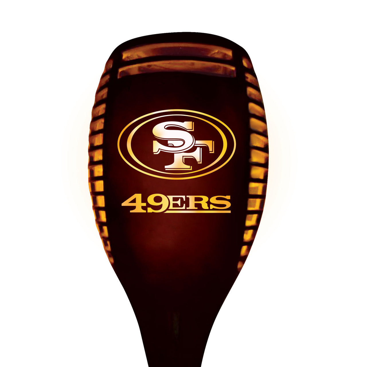 San Francisco 49ers Solar Torch LED - Sports Collectibles, Sports Memorabilia, Sports Fan Shop, Sports Gifts