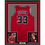 Framed Autographed/Signed Scottie Pippen 35x39 Chicago Red Basketball Jersey Beckett BSA COA