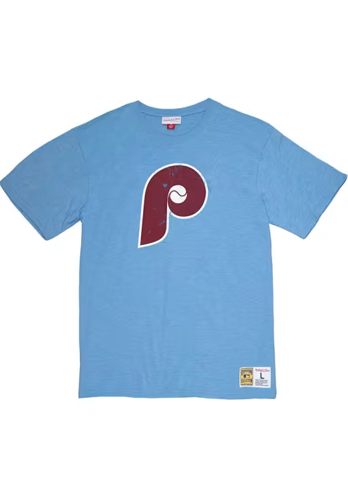 Philadelphia Phillies Mitchell & Ness Legendary Slub Logo Shirt - Sports Collectibles, Sports Memorabilia, Sports Fan Shop, Sports Gifts