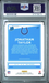 Graded 2020 Panini Donruss Optic Jonathan Taylor #167 Blue Hyper Rookie RC Football Card PSA 10 Gem Mint