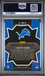 Graded 2023 Panini Prizm Jahmyr Gibbs #PB5 Prizm Break Green Wave Rookie RC Football Card PSA 10 Gem Mint