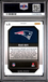 Graded 2024 Panini Prizm Drake Maye #4 Emergent Green Prizm Rookie RC Football Card PSA 10 Gem Mint