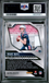 Graded 2024 Panini Prizm Drake Maye #329 Neon Green Pulsar Rookie RC Football Card PSA 9 Mint
