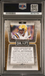 Graded 2020 Leaf Draft Justin Jefferson #40 Rookie RC Football Card PSA 10 Gem Mint