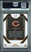 Graded 2024 Panini Select Caleb Williams #216 Green & Yellow Shock Rookie RC Football Card PSA 10 Gem Mint