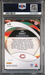 Graded 2024 Panini Prizm Rome Odunze #9 Portals Blue Ice /99 Rookie RC Football Card PSA 10 Gem Mint
